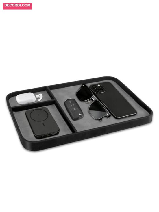 Other - PU Leather Valet Tray Organizer Catchall for Keys Watch Wallet Jewelry